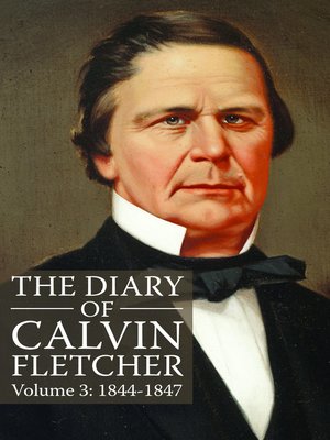 cover image of The Diary of Calvin Fletcher, Volume 3